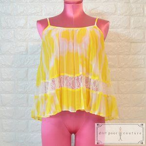 Vintage BCBG Chiffon Cami Top